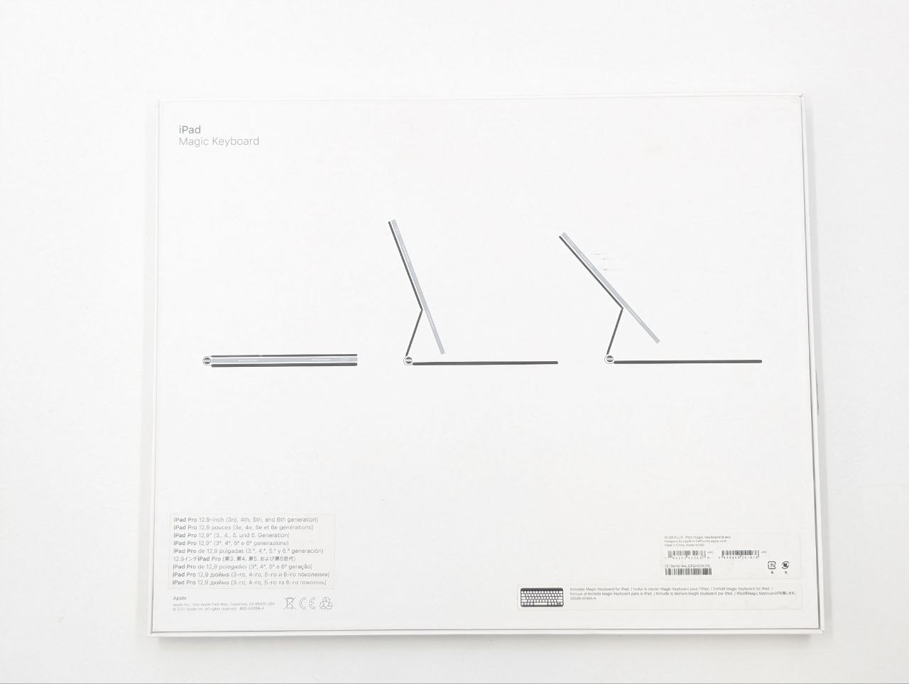 Klawiatura Apple Magic Keyboard 12,9'' iPad Pro 13'' iPad Air M2 M3 US (Powystawowy)