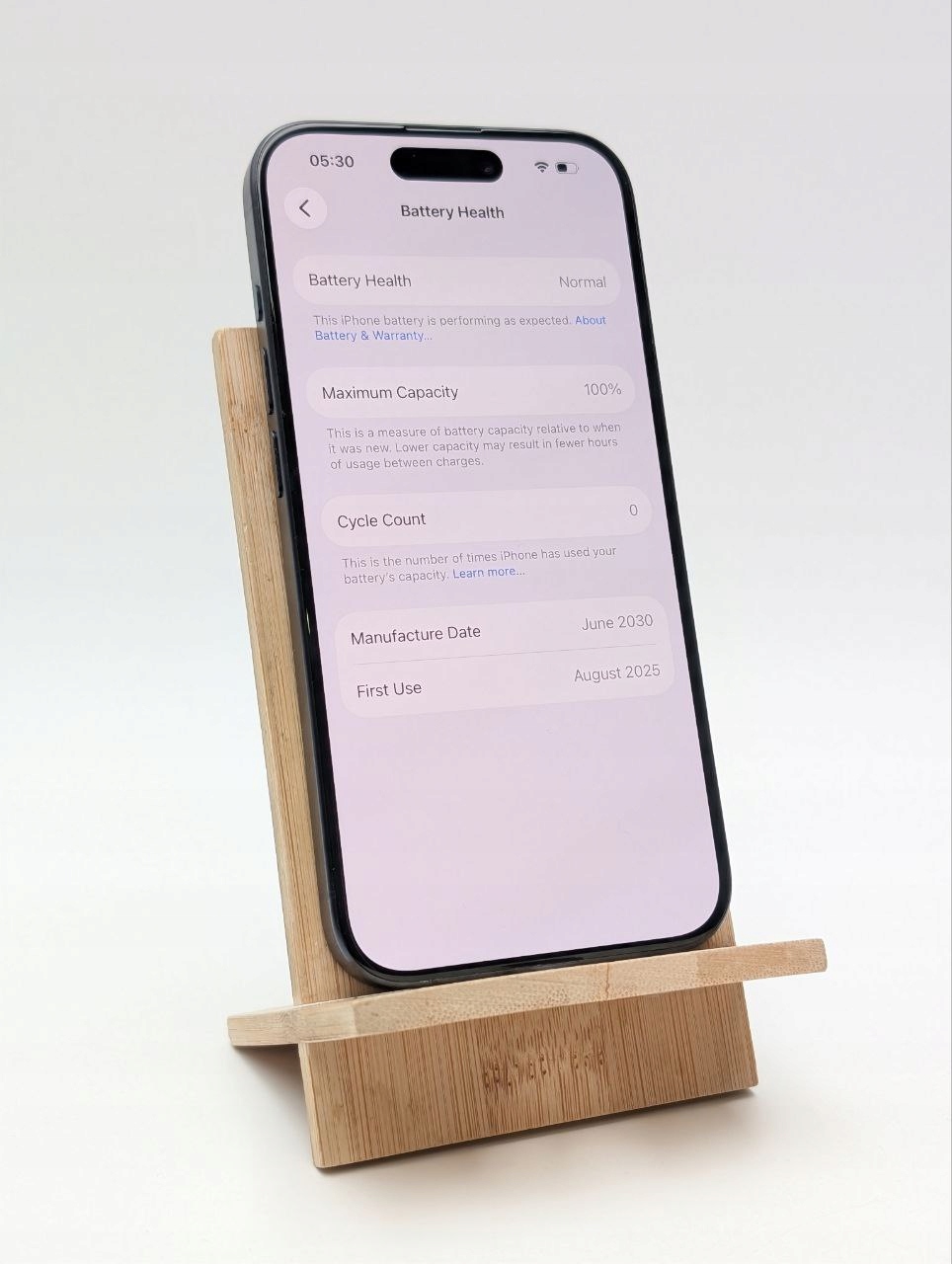 thumb Apple iPhone 15 Pro 256GB niebieski | eSim | bateria 100% (Powystawowy)