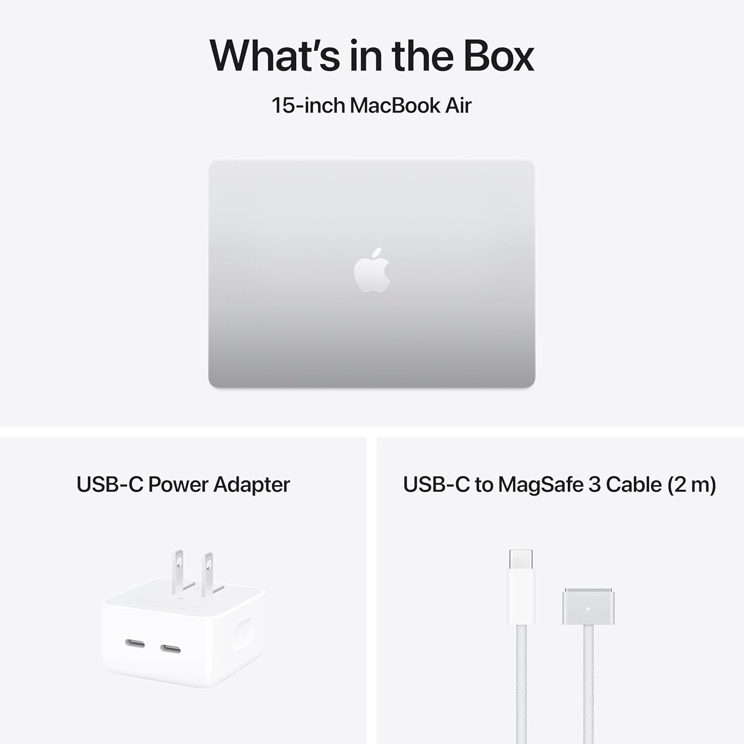 Apple MacBook Air 15,3 " Apple M4 24 GB / 512 GB Srebrny