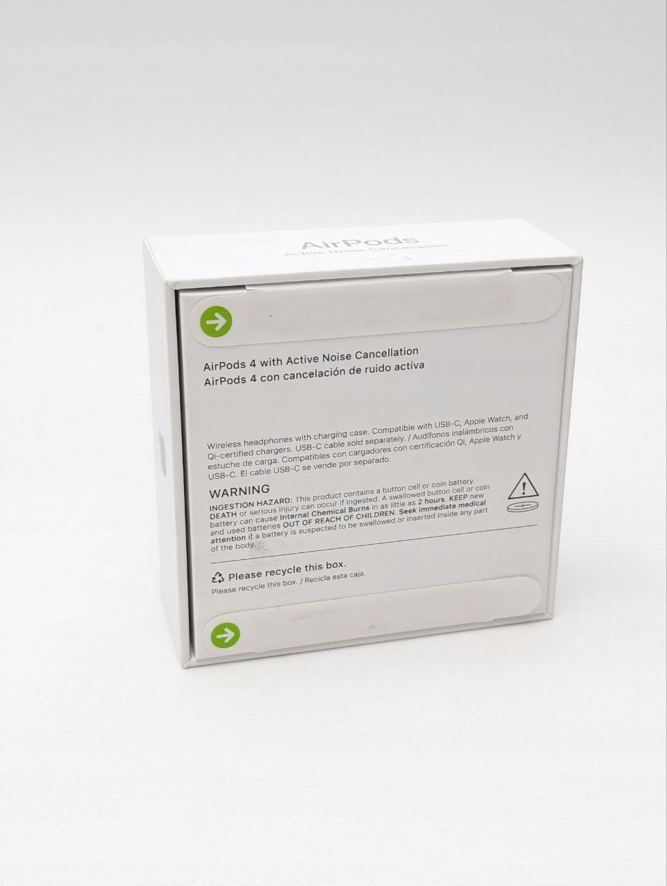 Słuchawki bezprzewodowe douszne Apple AirPods 4 ANC| Nowy (Powystawowy)