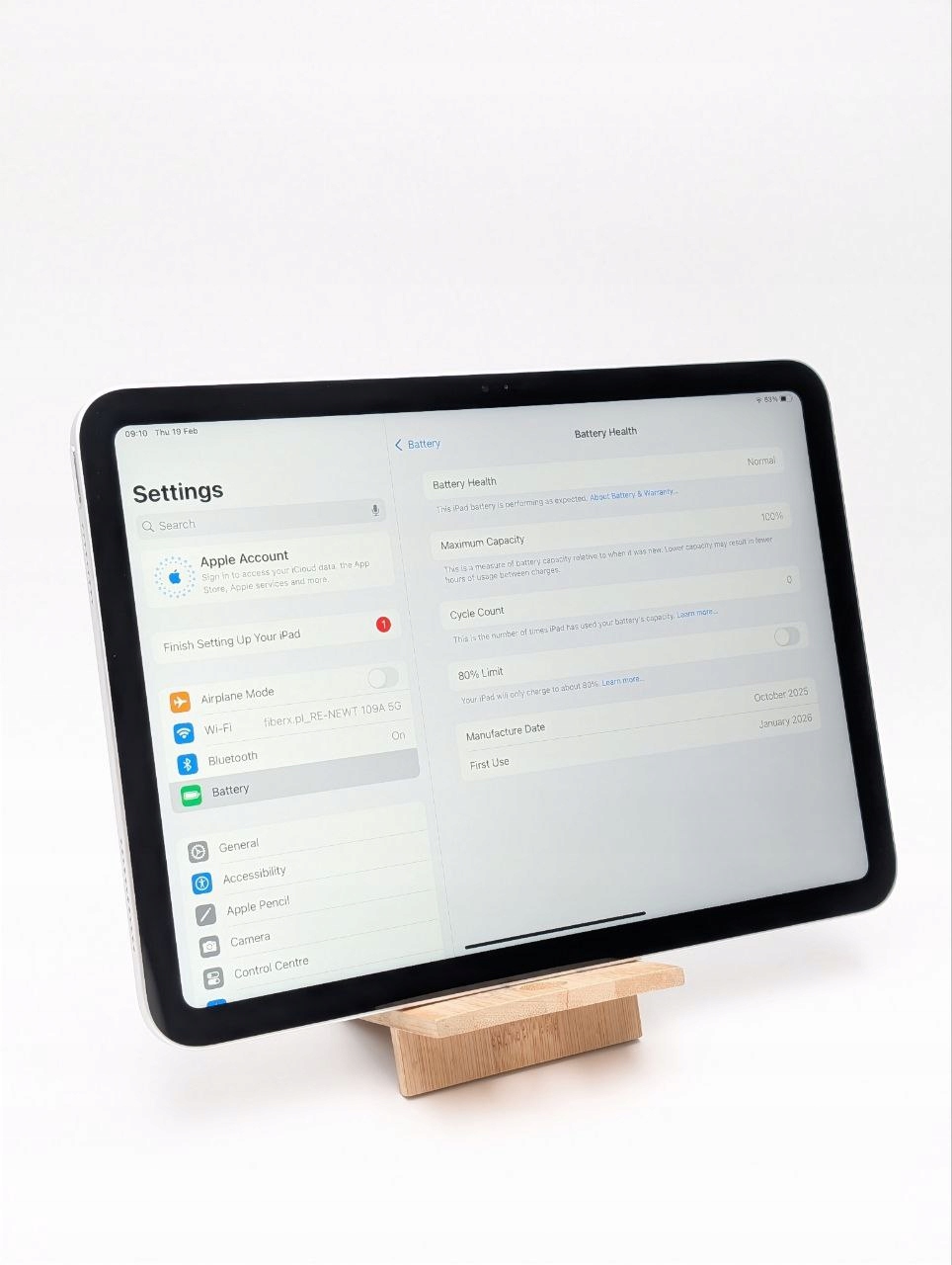 Apple iPad 11 gen. 11" 256GB WiFi Srebrny | OUTLET (Powystawowy)