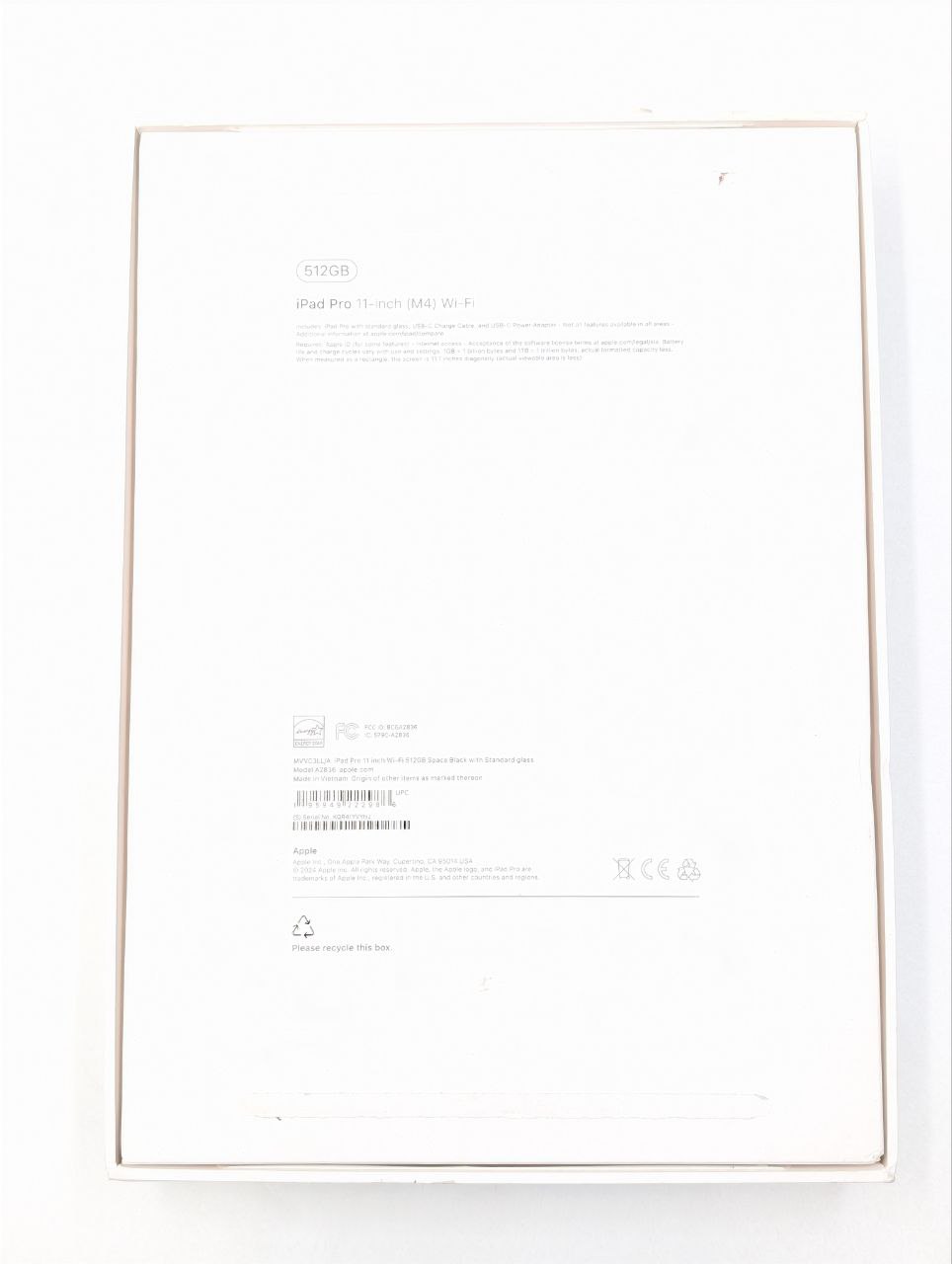 Apple iPad Pro 11" M4 512 GB Gwiezdna Czerń (Powystawowy)