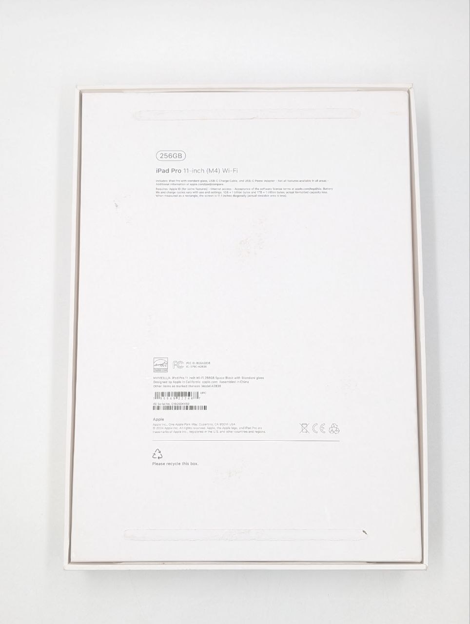 Apple iPad Pro 11" M4 256GB WI-FI Gwiezdna Czerń (Powystawowy)