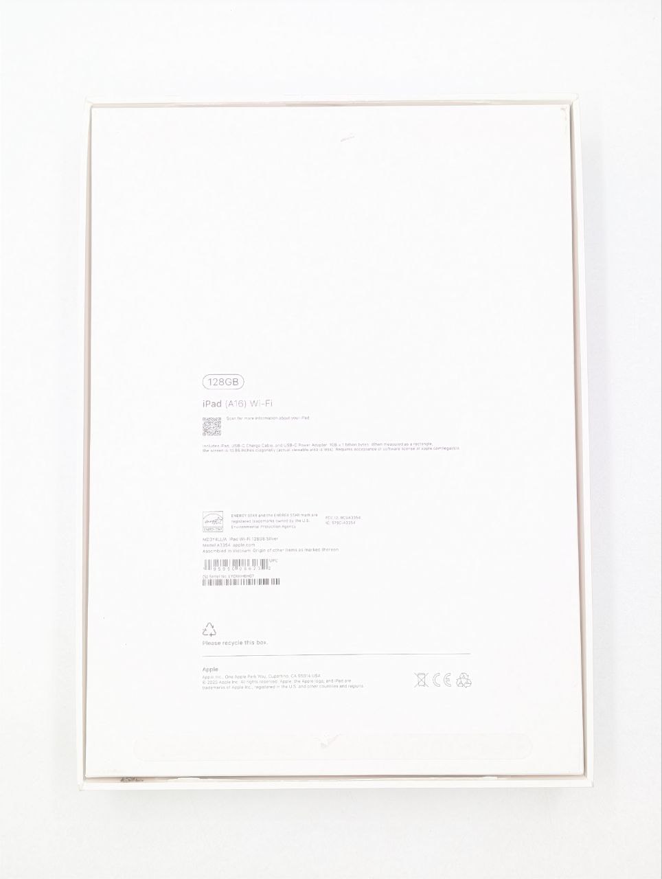 Apple iPad 11 gen. 11" 128GB WI-FI Srebrny | OUTLET (Powystawowy)