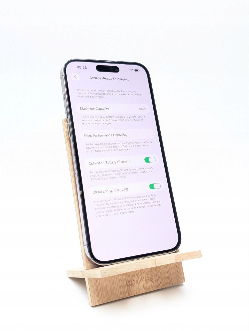 Apple iPhone 14 Pro Max 128GB Fioletowy| bateria 100% (Powystawowy)