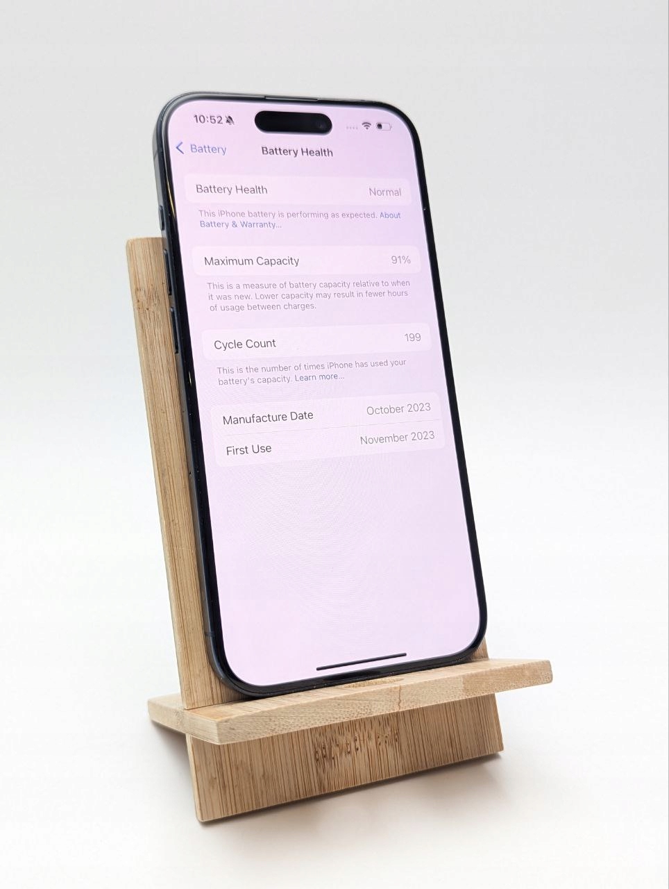 Apple iPhone 15 Pro 128GB Niebieski (Powystawowy)