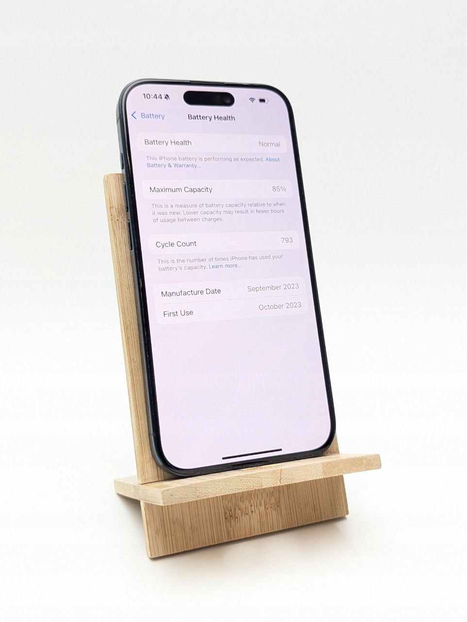 Apple iPhone 15 Pro 128GB niebieski | eSim (Powystawowy)