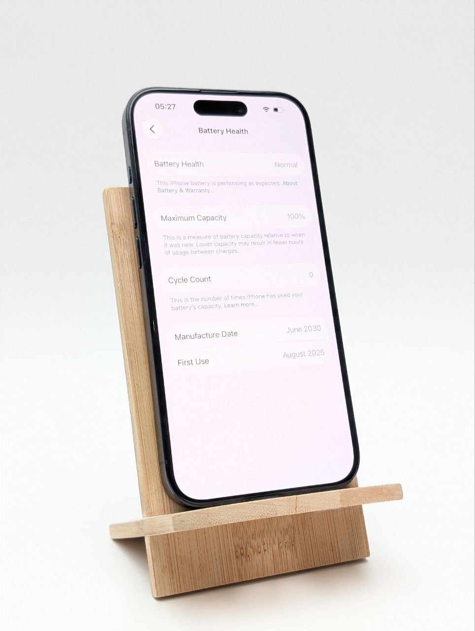 Smartfon Apple iPhone 15 Pro 8 GB / 128 GB 5G niebieski |eSim| bateria 100% (Powystawowy)