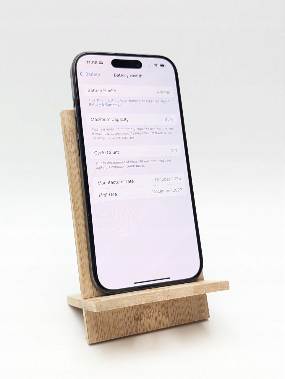 Apple iPhone 15 Pro 256GB Czarny (Używany)