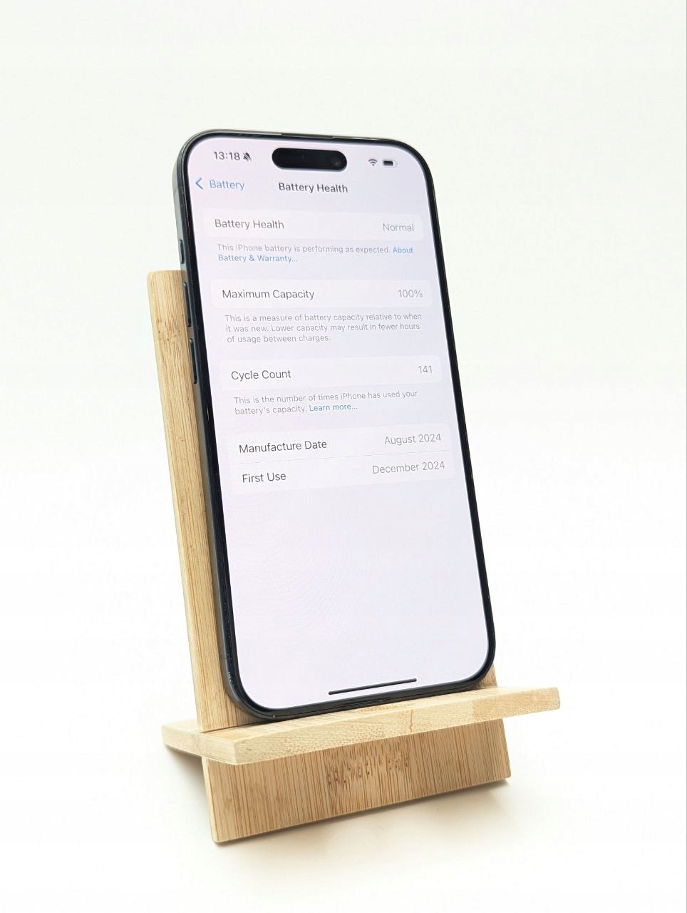 Apple iPhone 15 Pro 256GB niebieski| eSim | bateria 100% (Używany)