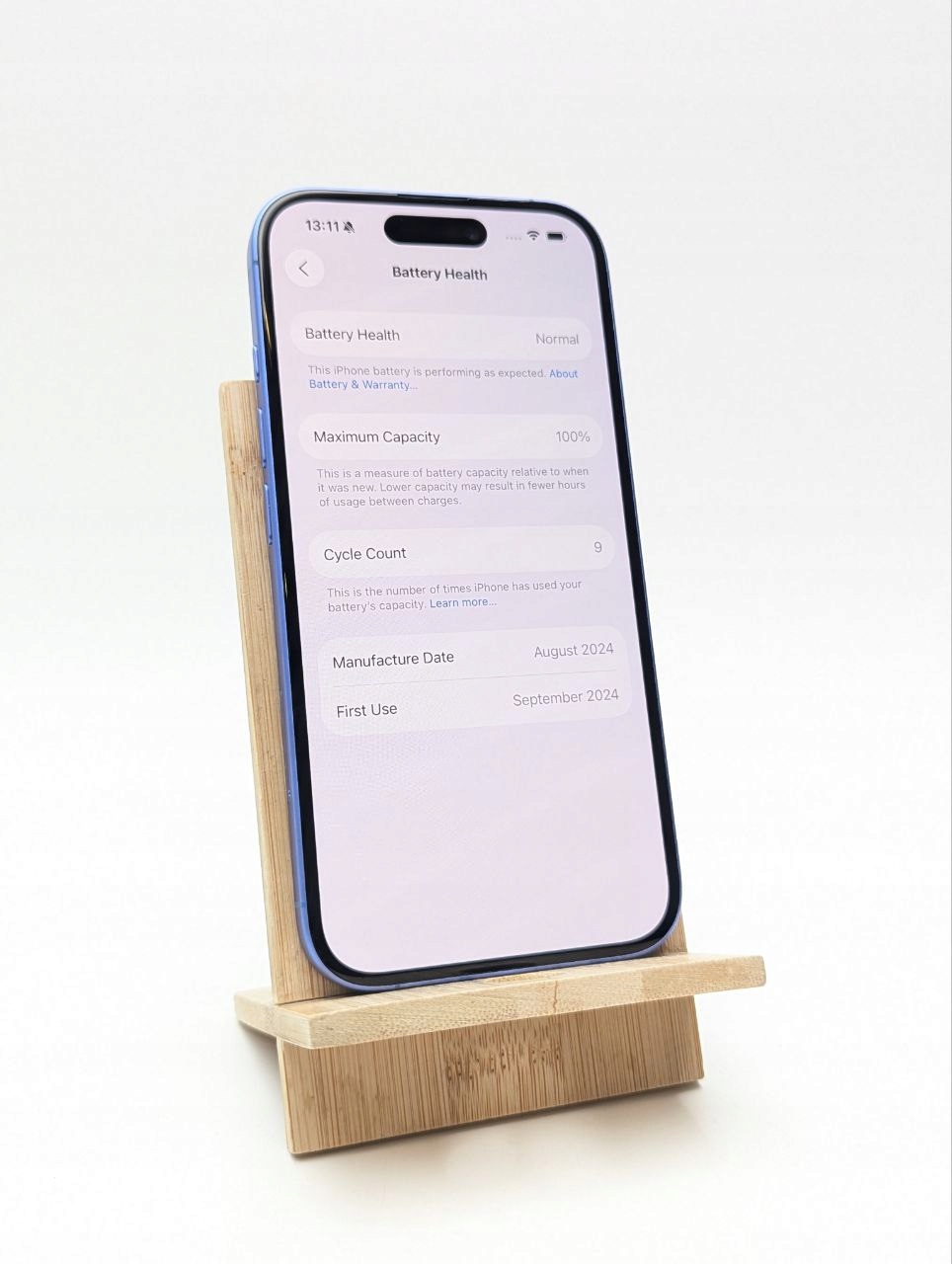 Apple iPhone 16 128 GB Ultramaryna| bateria 100% (Powystawowy)