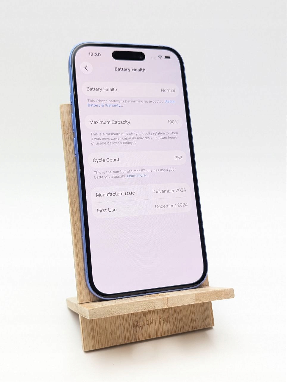 Apple iPhone 16 128 GB Ultramaryna| bateria 100% (Powystawowy)