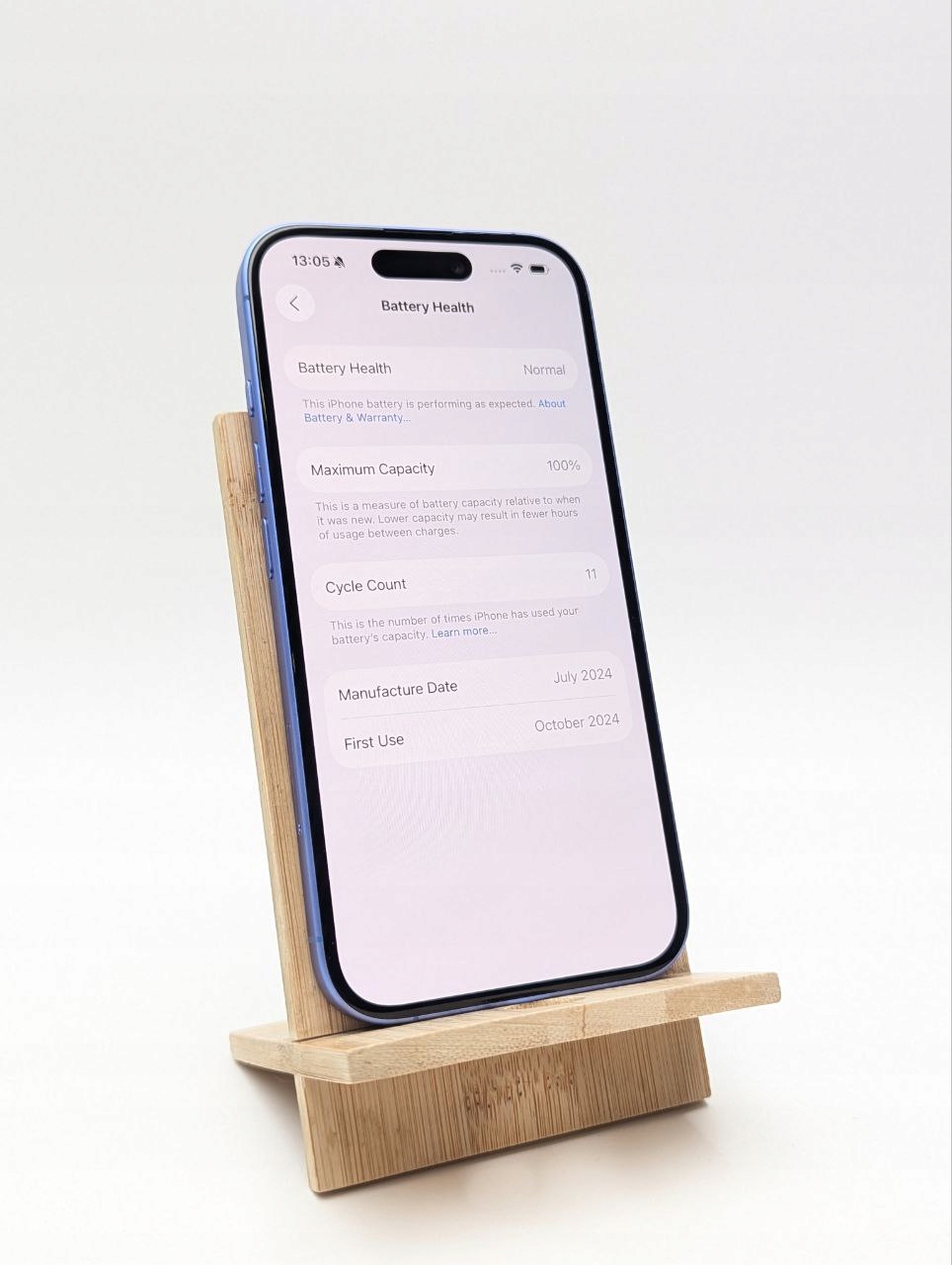 Apple iPhone 16 128 GB Ultramaryna| bateria 100% (Powystawowy)