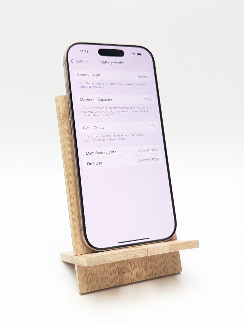 Apple iPhone 16 Pro 128GB Tytan pustynny| eSim | bateria 100% (Powystawowy)