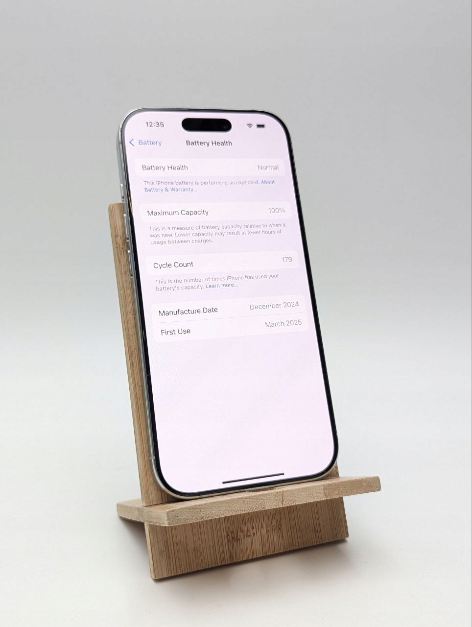 Apple iPhone 16 Pro 256 GB Tytan biały| eSim | bateria 100% (Powystawowy)