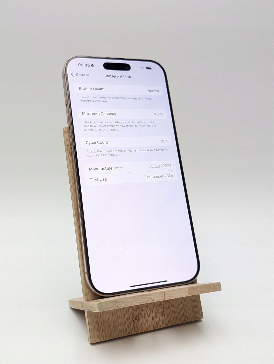 Apple iPhone 16 Pro Max 512GB Tytan Pustynny | eSim|bateria 100% (Powystawowy)