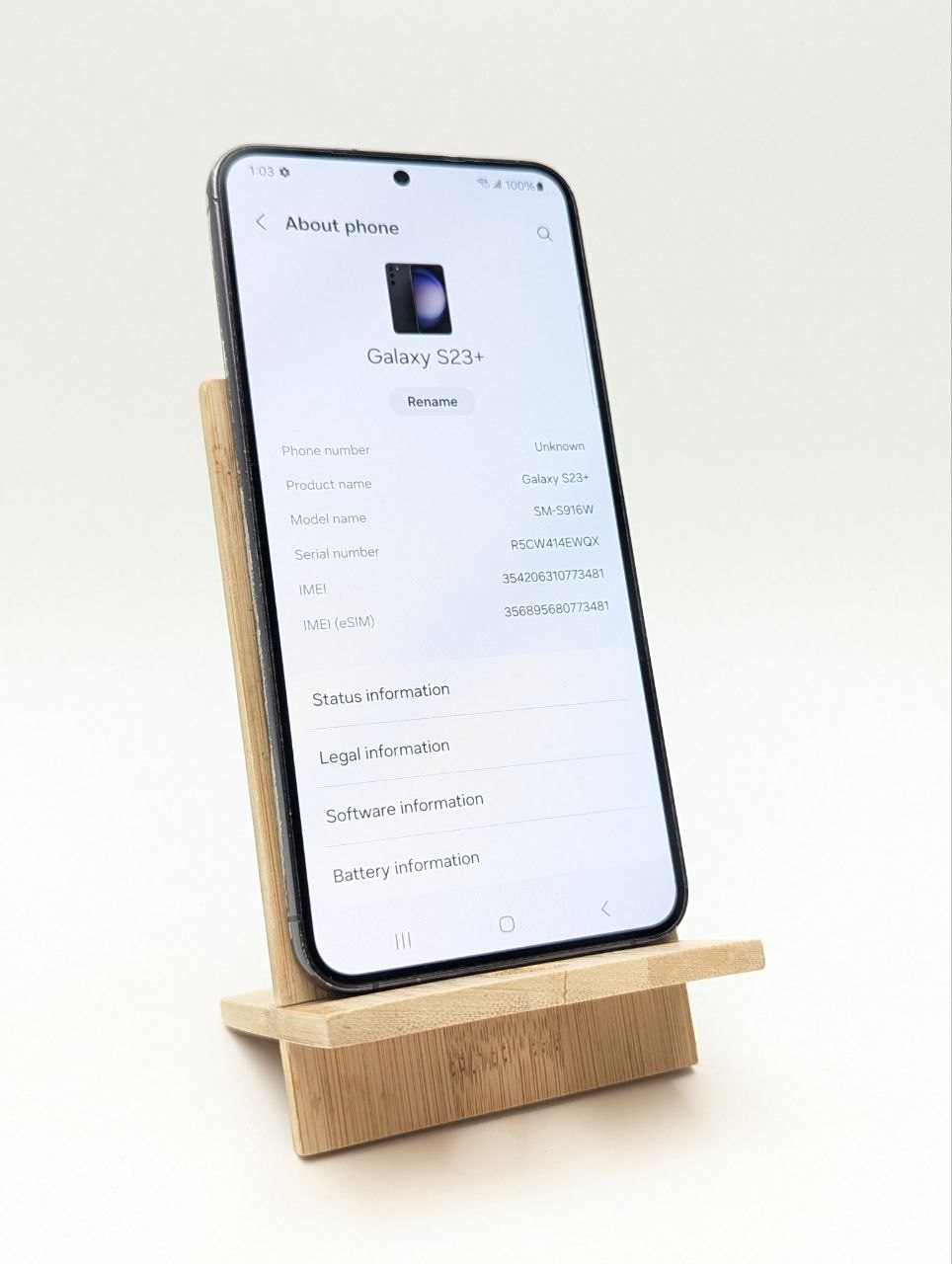 Smartfon Samsung Galaxy S23 Plus 8 GB / 256 GB 5G czarny (Powystawowy)