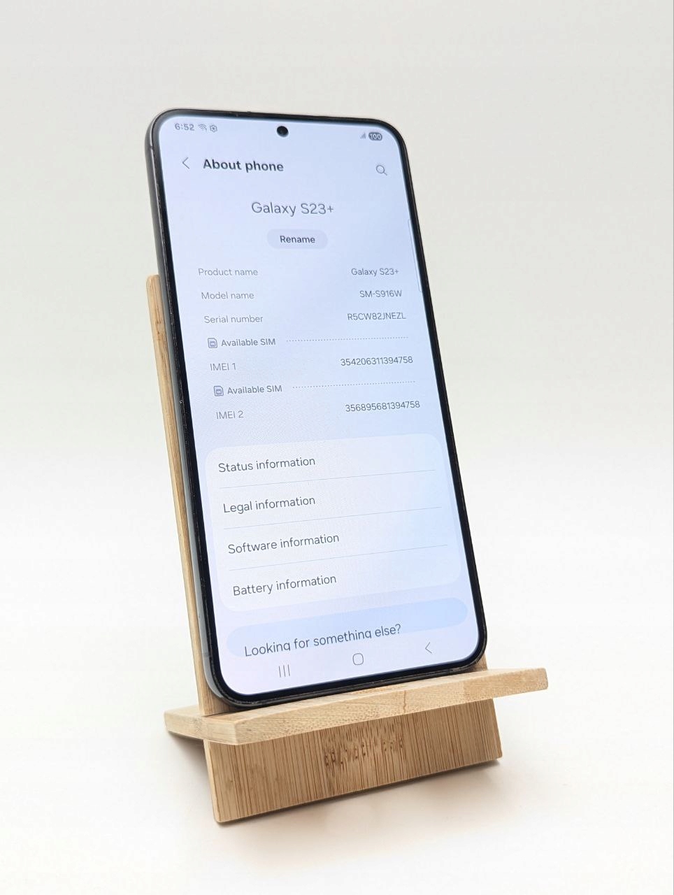 Samsung Galaxy S23 Plus 256 GB 5G czarny (Powystawowy)