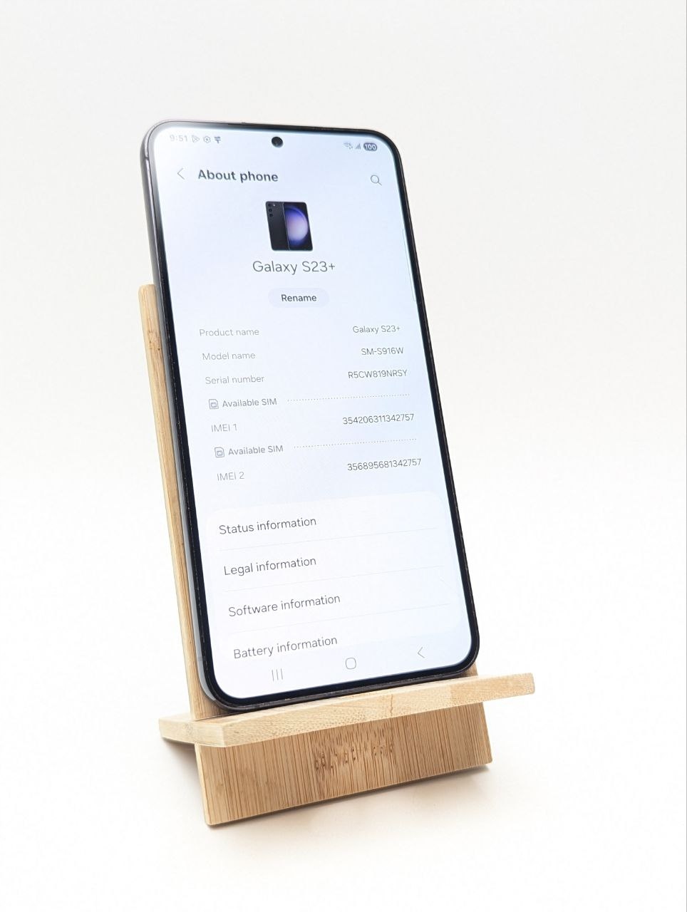 Samsung Galaxy S23 Plus 256GB Czarny (Używany)