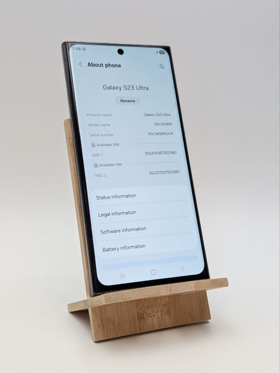 Samsung Galaxy S23 Ultra 256GB Czarny (Powystawowy)