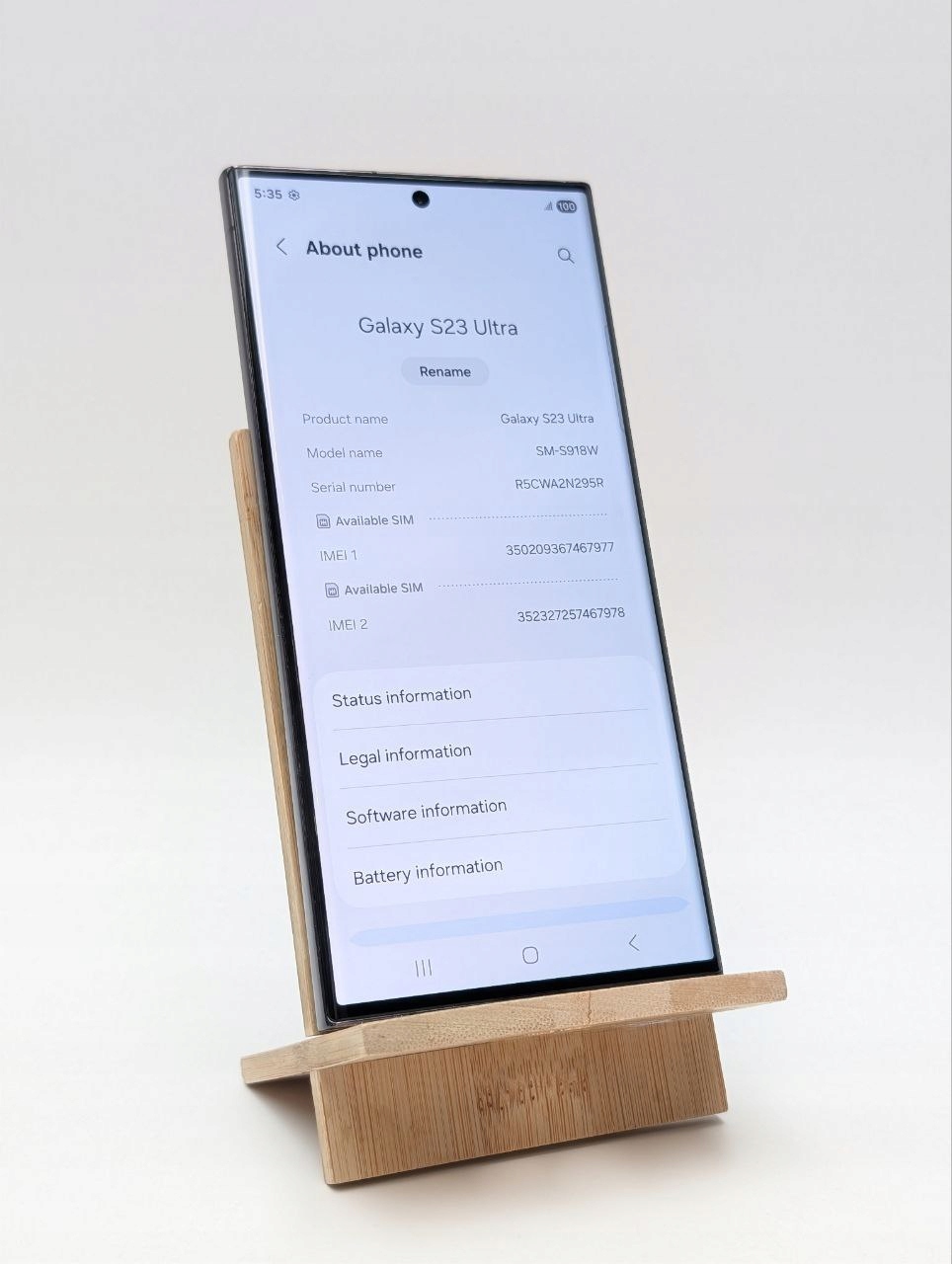 Samsung Galaxy S23 Ultra 256GB Czarny (Powystawowy)