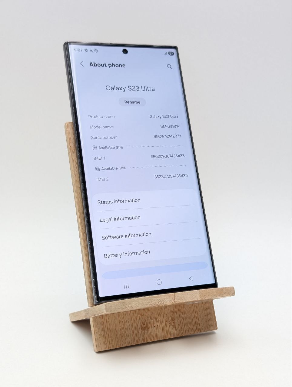 Samsung Galaxy S23 Ultra 256GB Czarny (Używany)