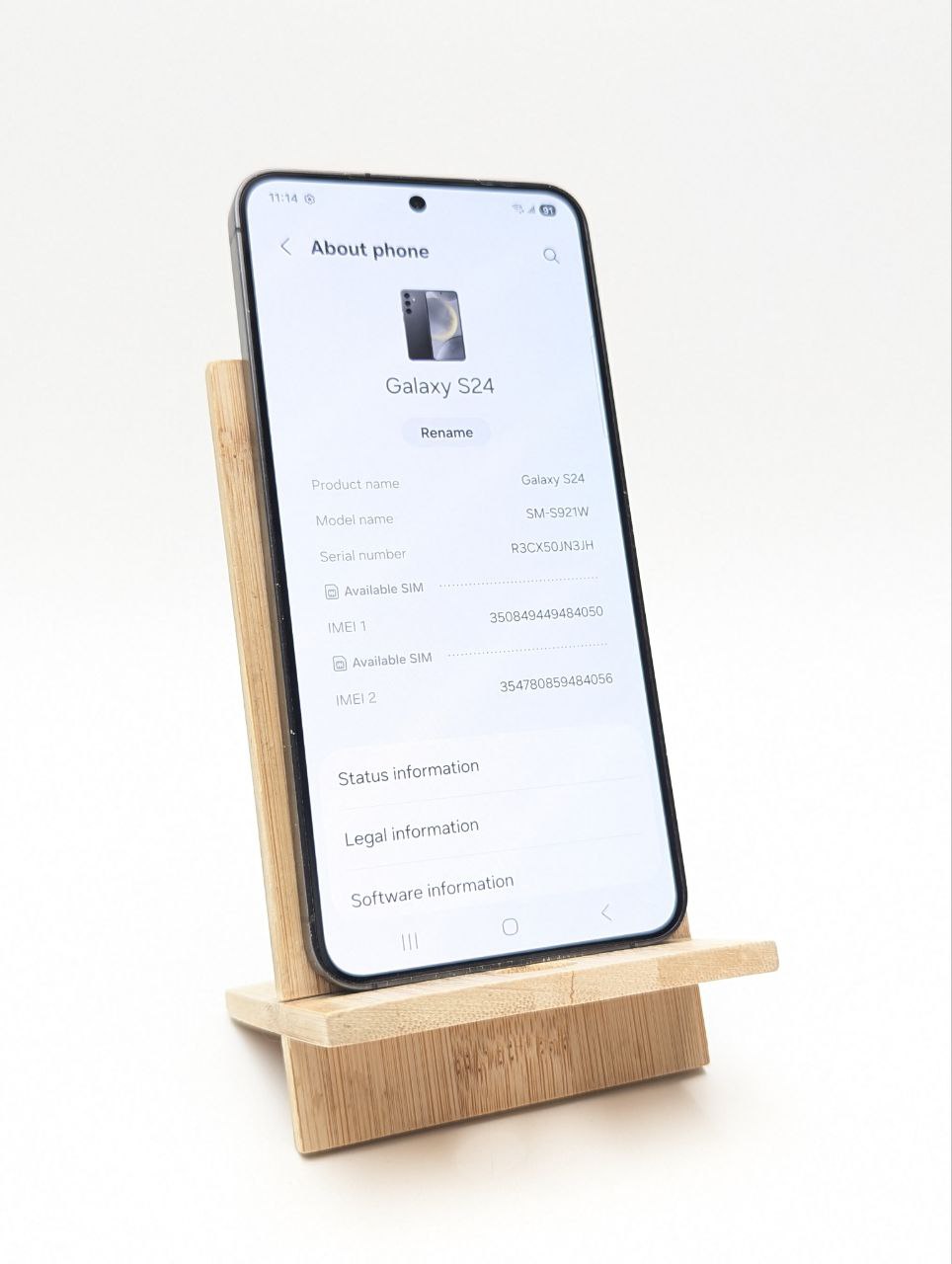 Samsung Galaxy S24 128GB Czarny (Używany)