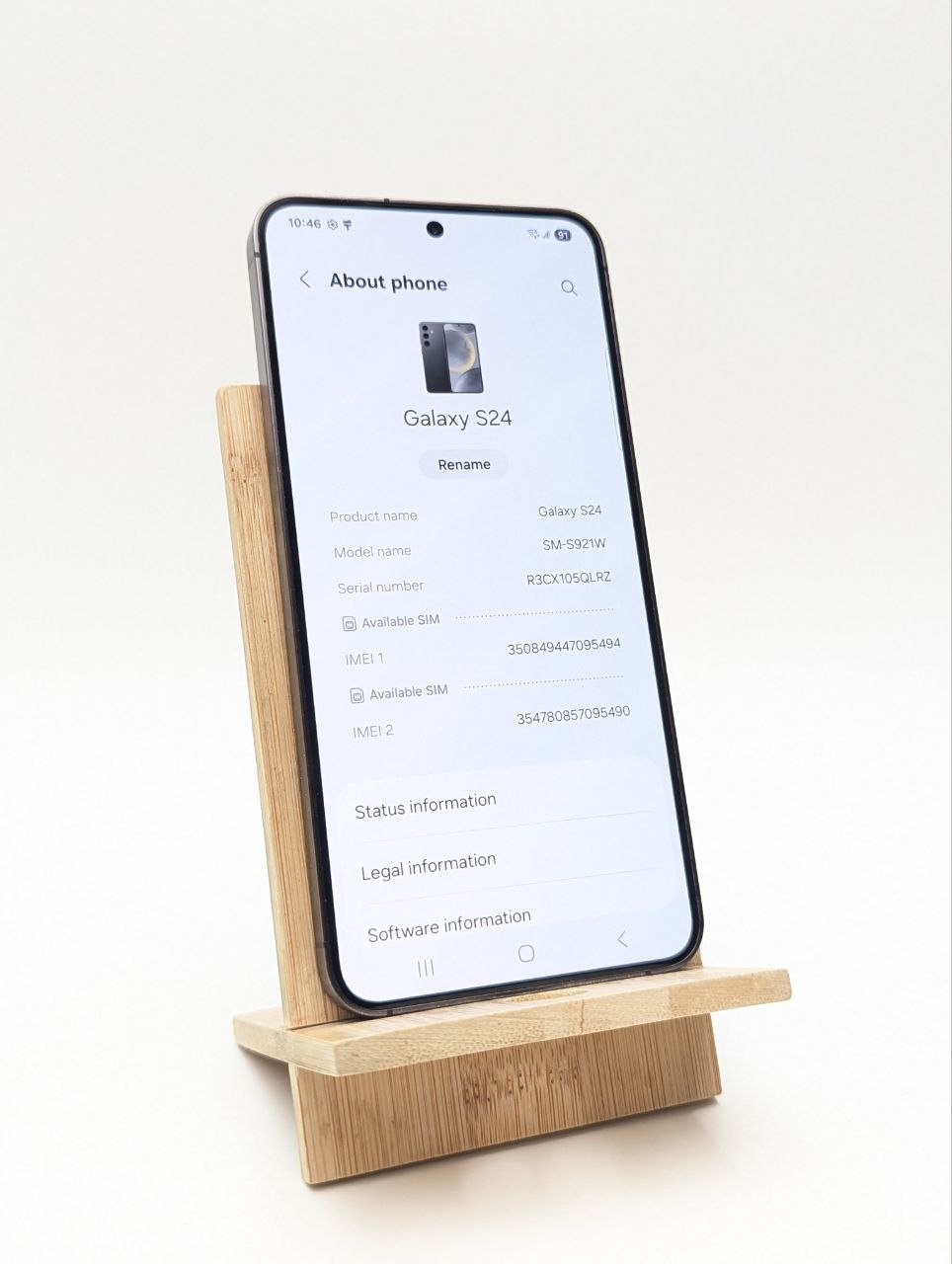 Samsung Galaxy S24 256 GB czarny (Powystawowy)