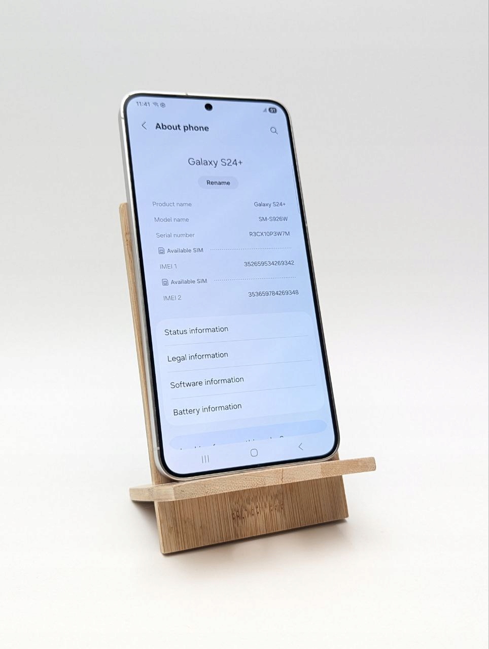 Samsung Galaxy S24 Plus 256GB Szary (Powystawowy)