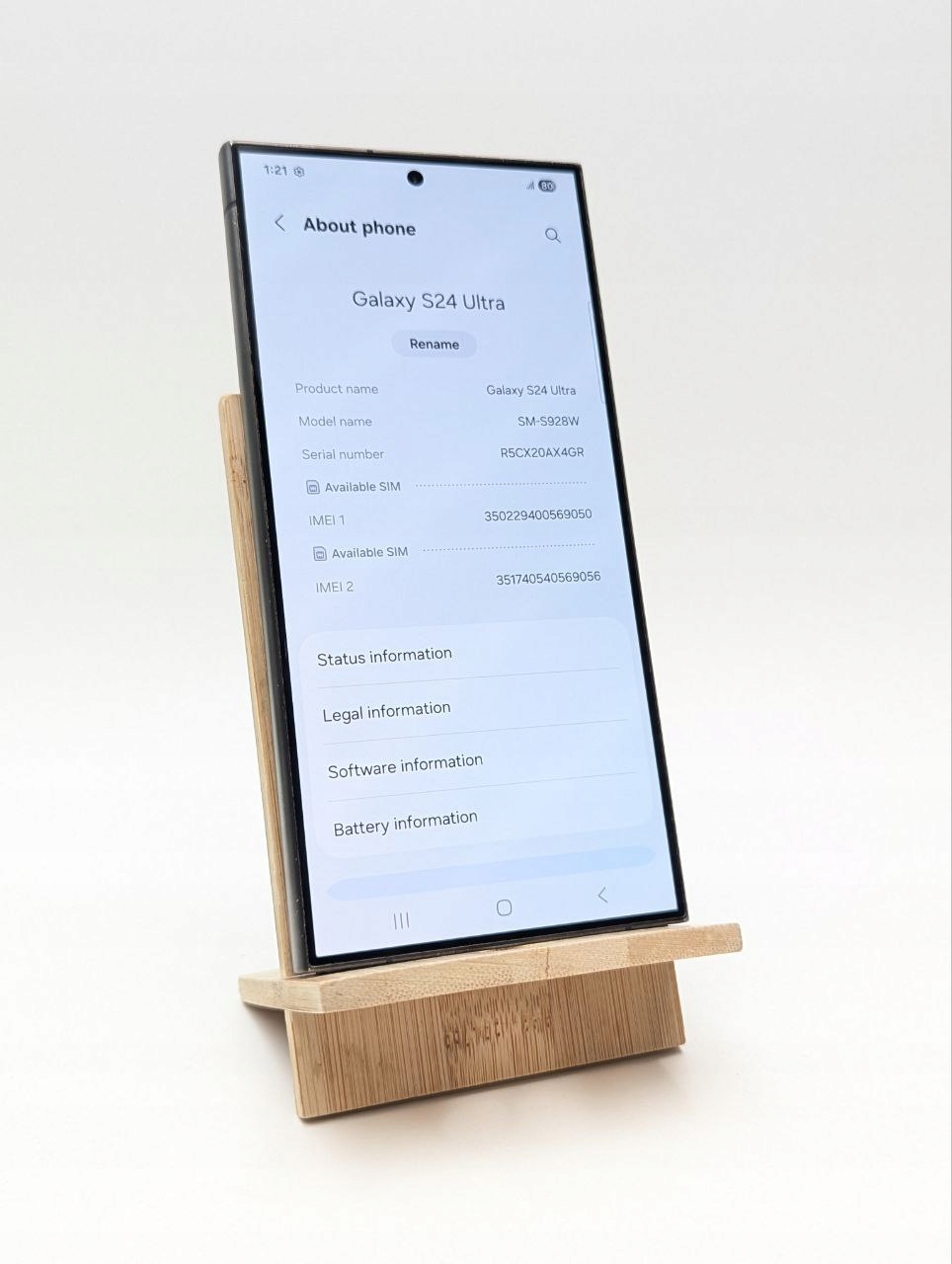 Samsung Galaxy S24 Ultra 512GB Сzarny (Używany)
