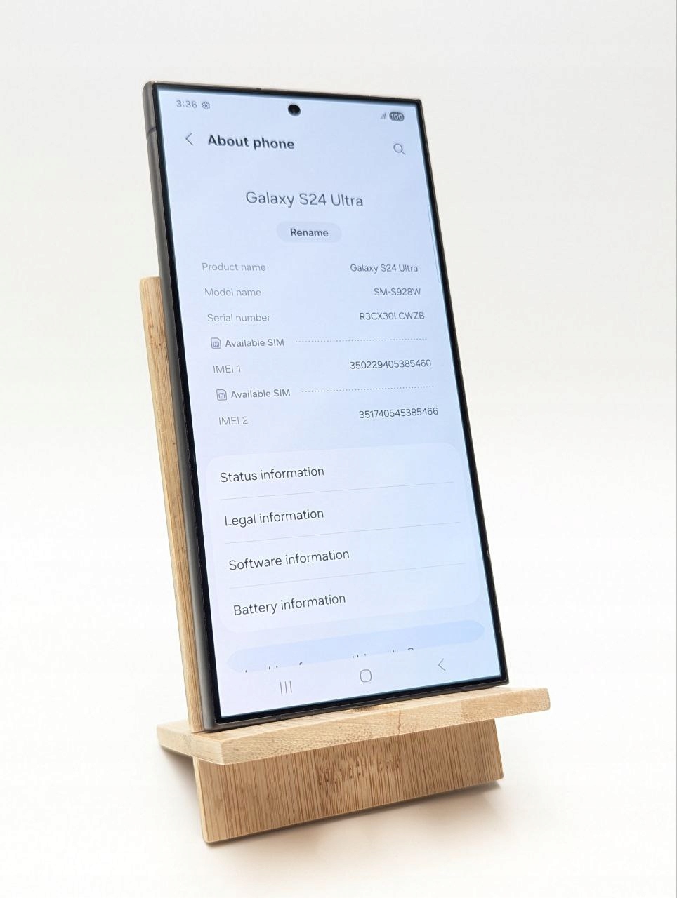 Samsung Galaxy S24 Ultra 512GB Сzarny (Powystawowy)