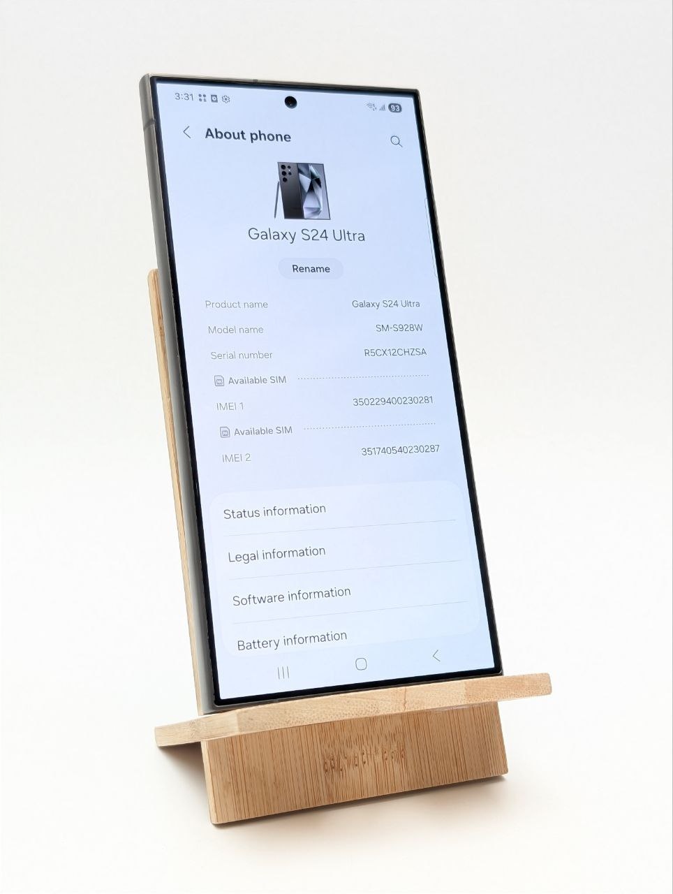 Samsung Galaxy S24 Ultra 512GB Czarny (Powystawowy)