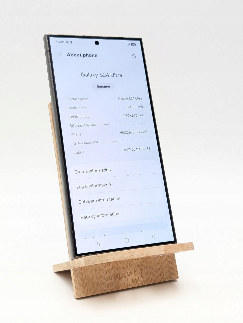 Samsung Galaxy S24 Ultra 512GB Czarny (Powystawowy)