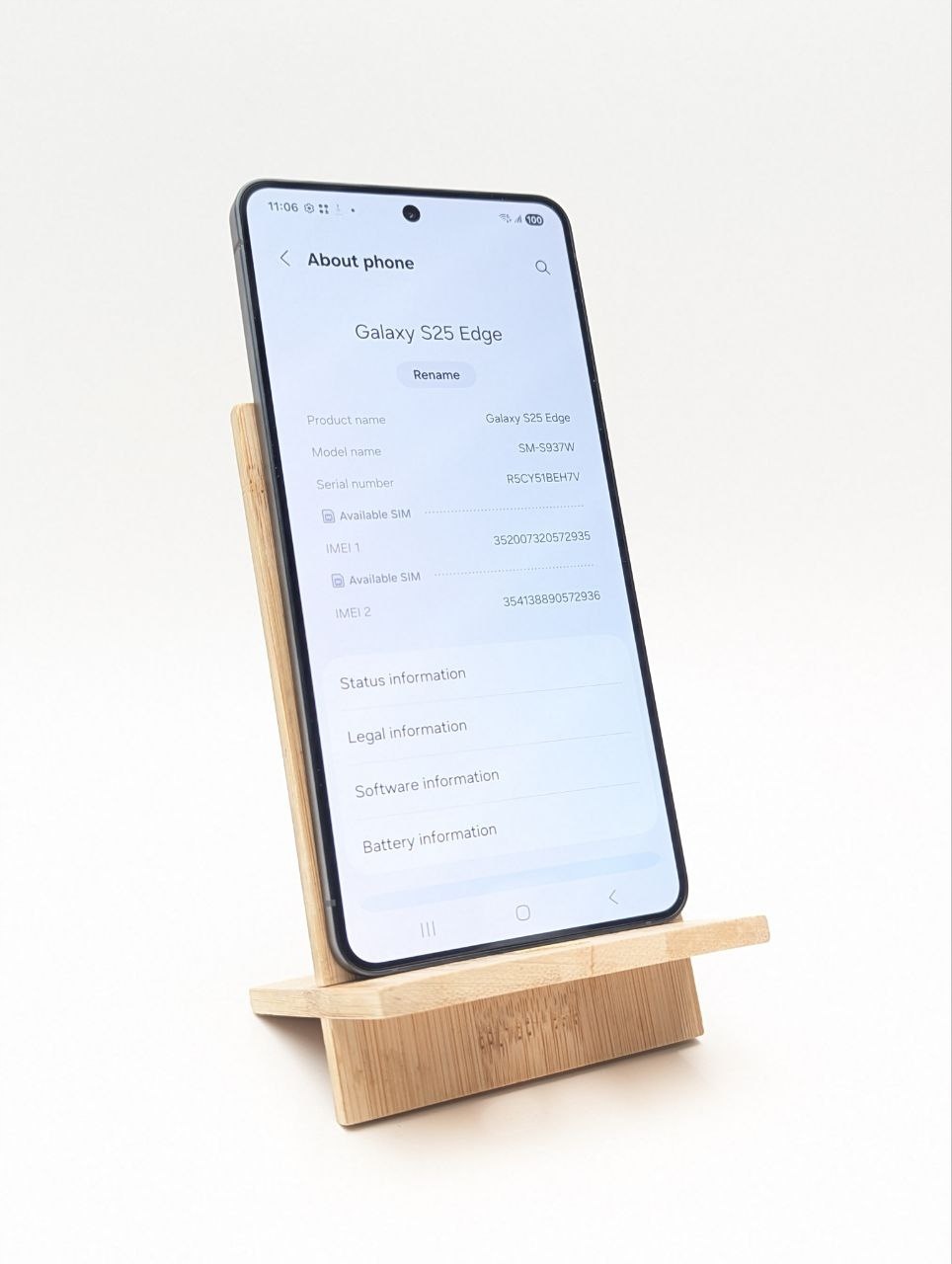 Samsung Galaxy S25 Edge 256GB Tytanowy Czarny (Powystawowy)