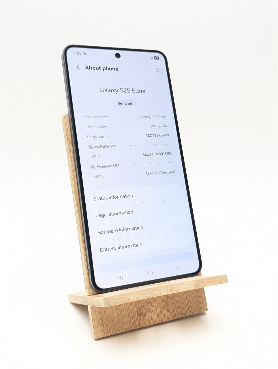 Samsung Galaxy S25 Edge 256GB Tytanowy Czarny (Powystawowy)