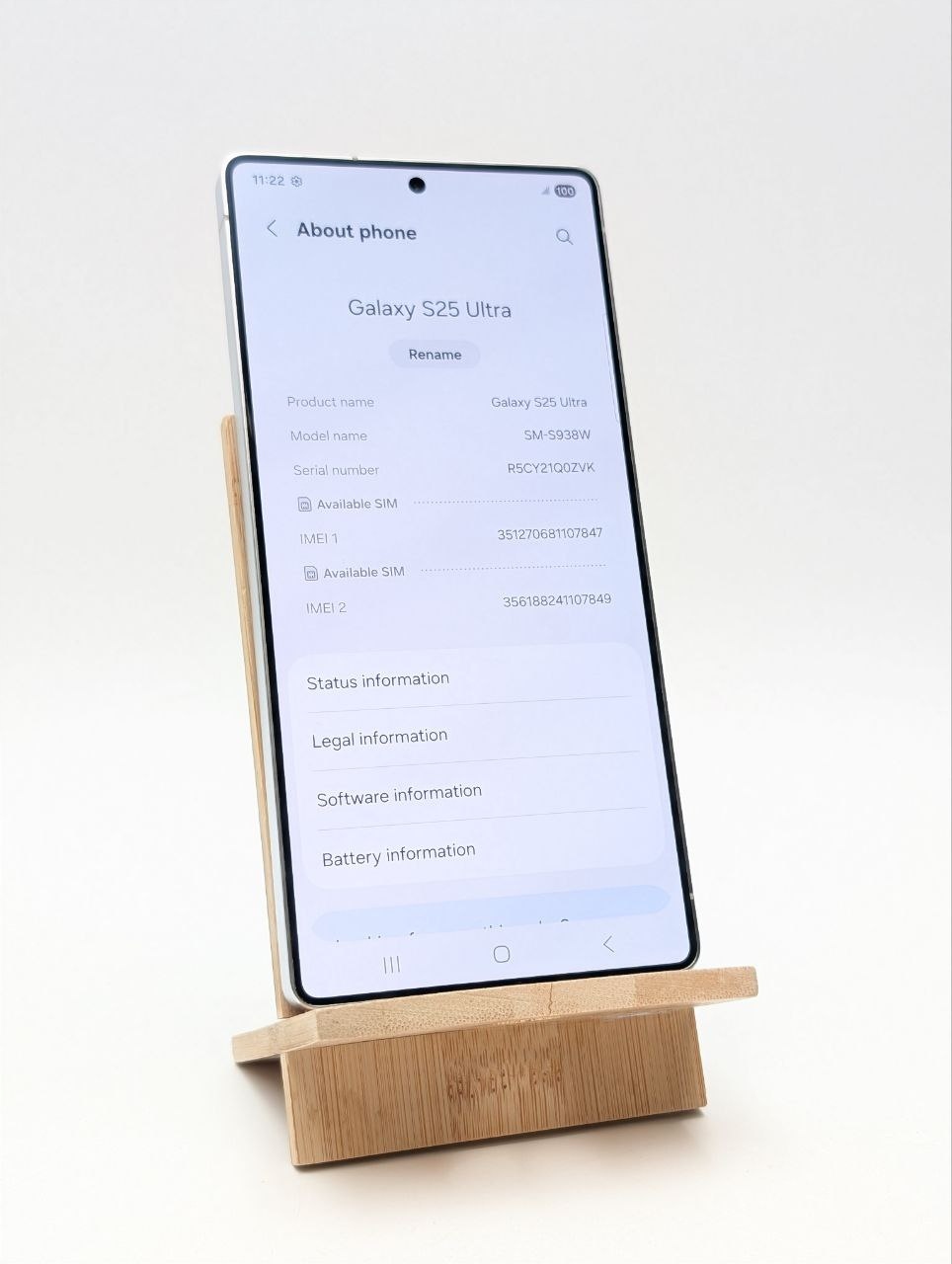 thumb Samsung Galaxy S25 Ultra 256 GB srebrny (Powystawowy)