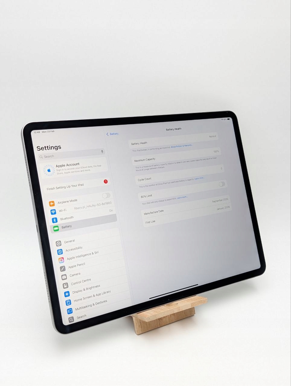 Apple iPad Air 13" M3 256GB WI-FI Gwiezdna Szarość | jak nowy (Powystawowy)