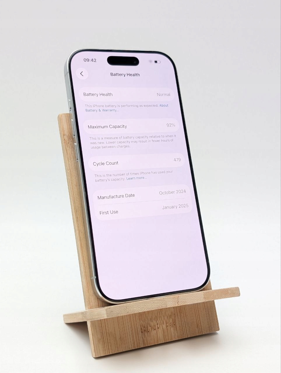 Apple iPhone 16 Pro 512GB Tytan Biały| eSim| bateria 100% (Powystawowy)