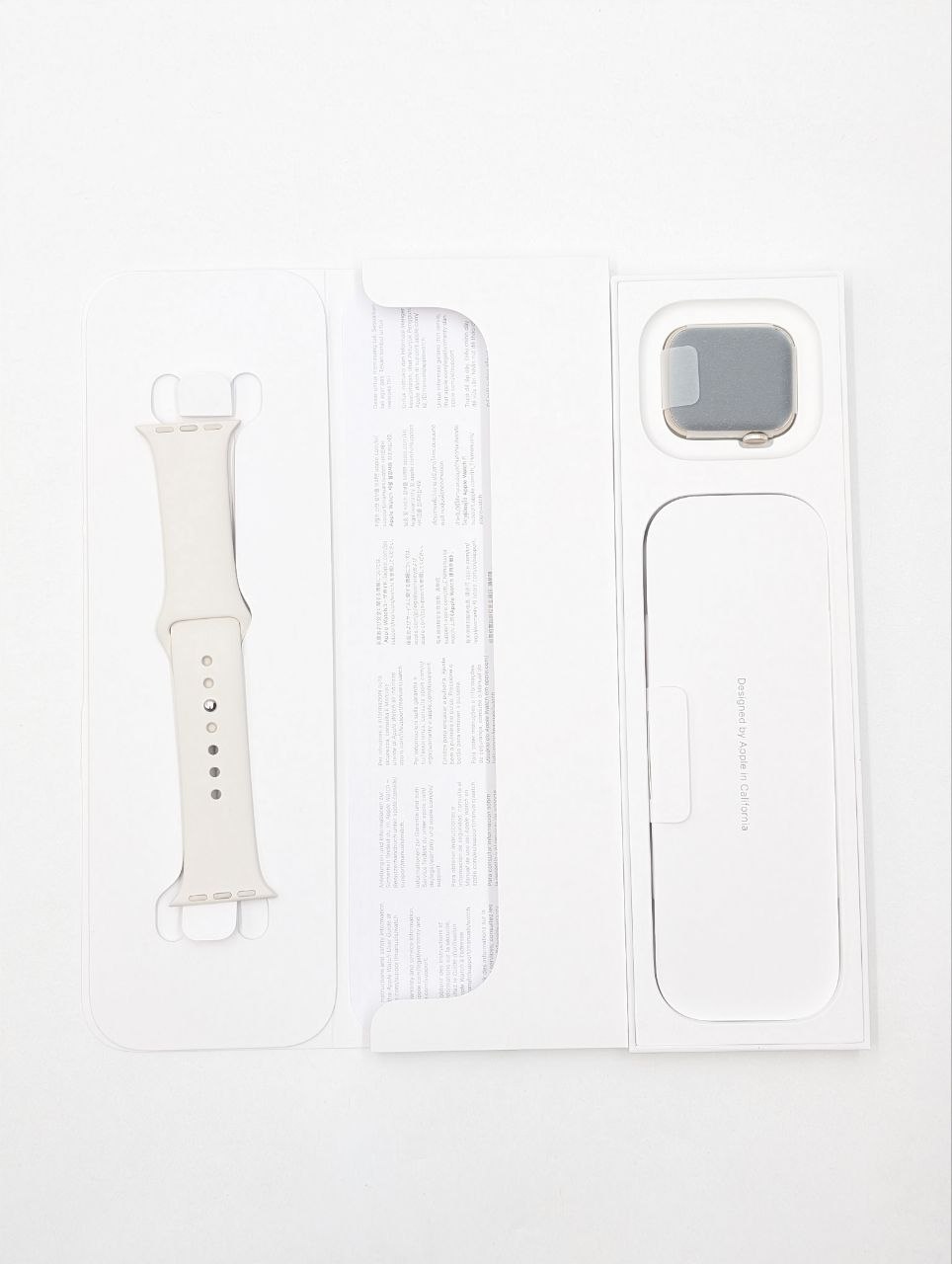 Apple Watch SE (3nd Gen) GPS 40 mm księżycowa poświata z paskiem S/M (Powystawowy)