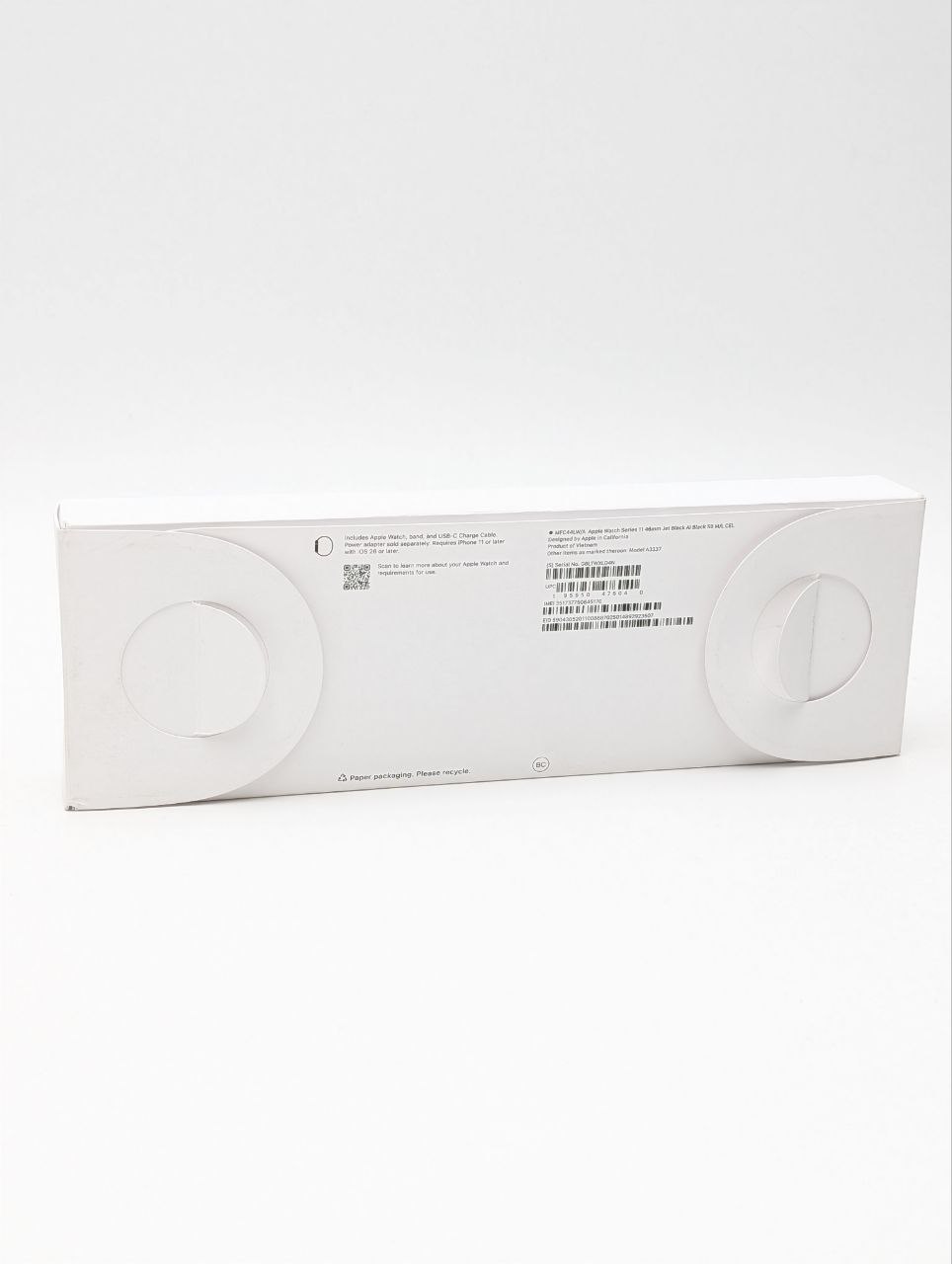 Apple Watch Series 11 GPS+Cellular 46mm Onyks Czarny z paskiem M/L (Powystawowy)