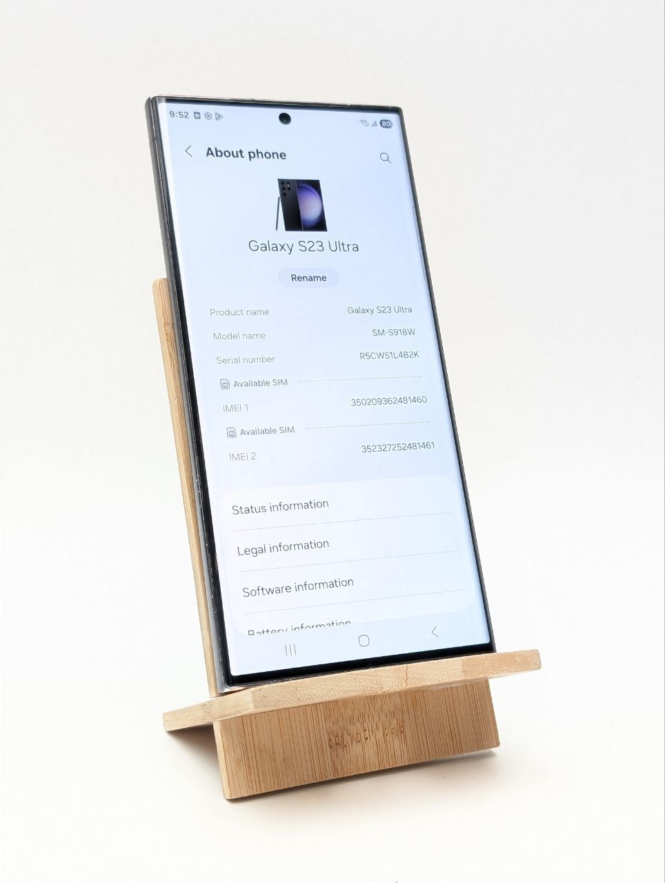 Samsung Galaxy S23 Ultra 256GB Czarny (Używany)