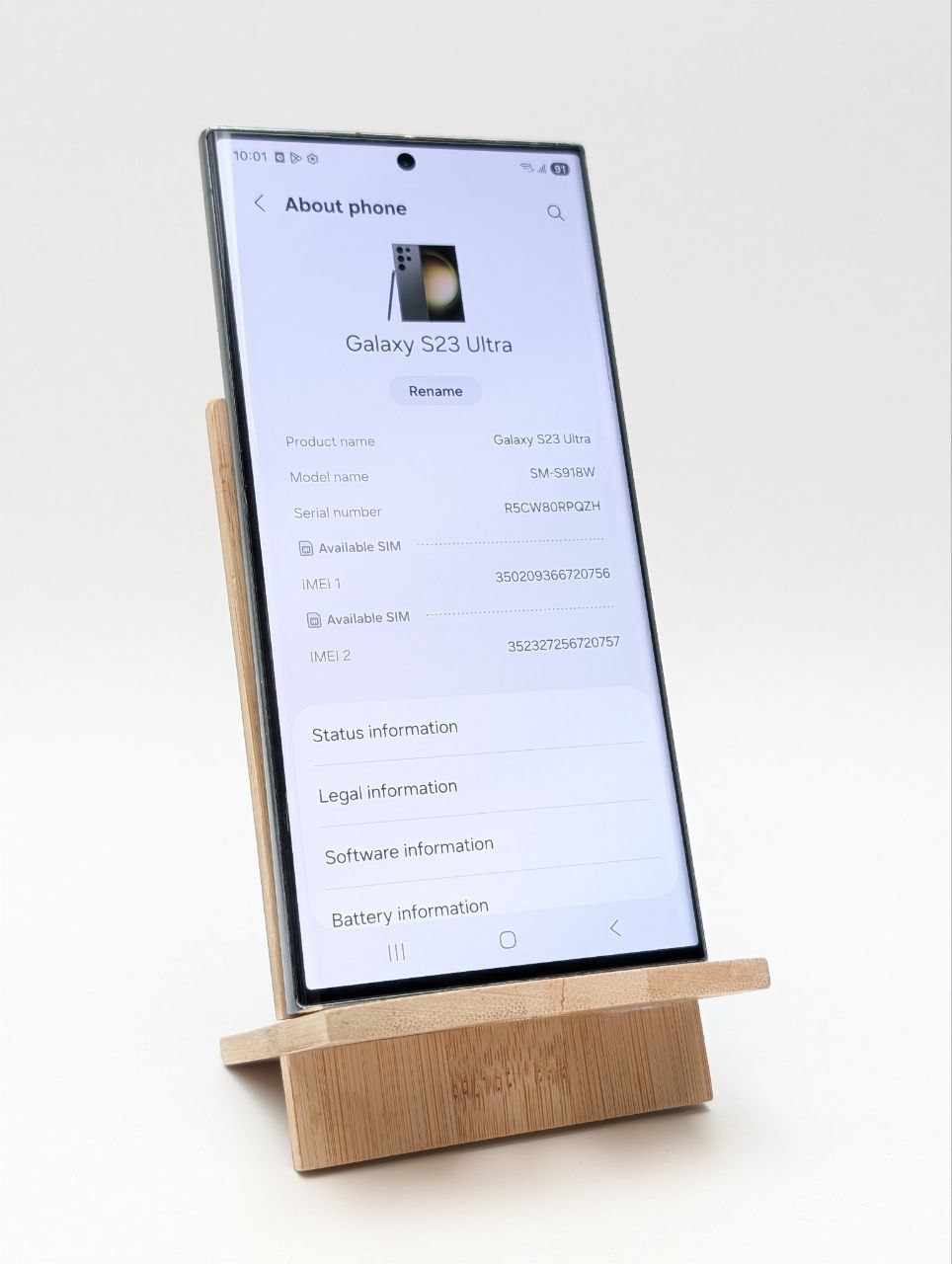 Samsung Galaxy S23 Ultra 256GB Zielony (Powystawowy)