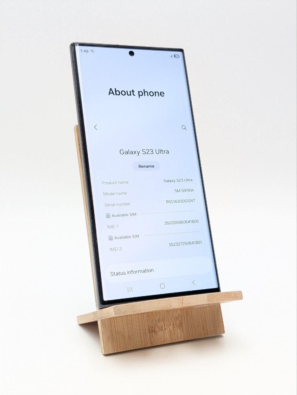 Samsung Galaxy S23 Ultra 512 GB czarny (Używany)