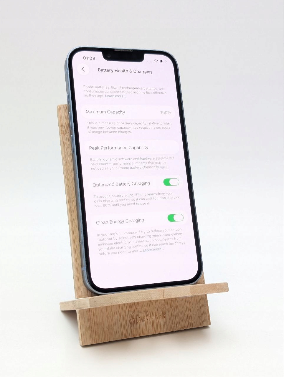 Apple iPhone 14 128GB Niebieski | bateria 100% (Powystawowy)