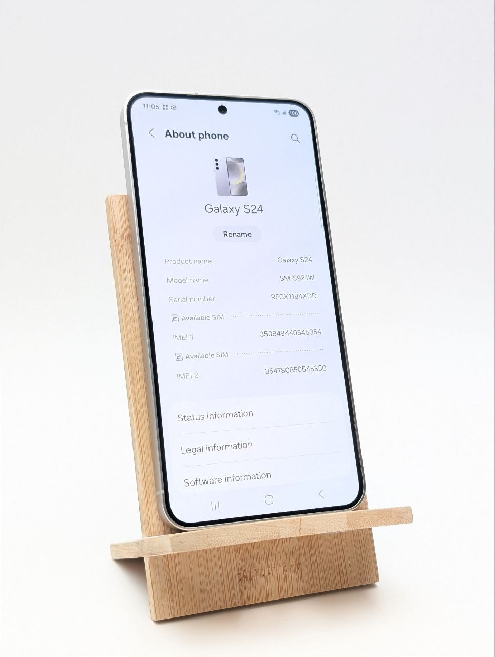 Samsung Galaxy S24 256GB Szary (Powystawowy)