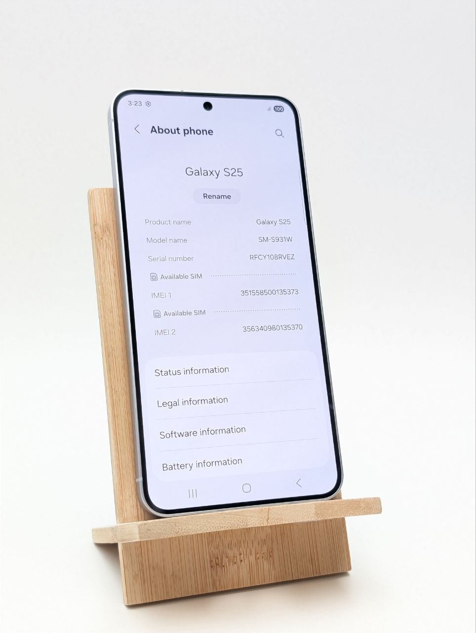 Samsung Galaxy S25 256 GB niebieski (Powystawowy)