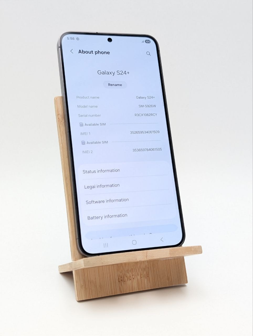 Samsung Galaxy S24 Plus 256GB Czarny (Powystawowy)