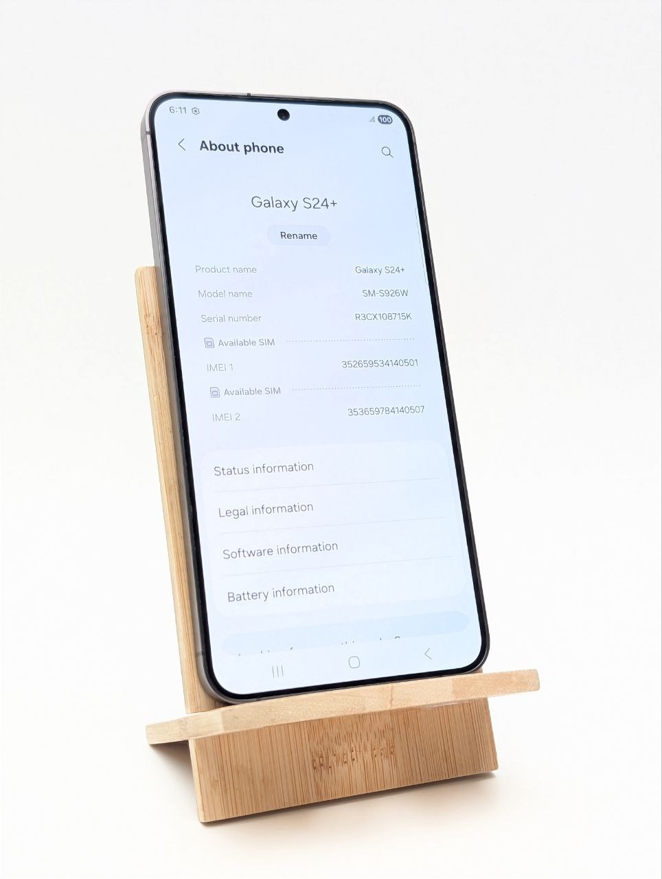 Samsung Galaxy S24 Plus 512GB Czarny (Powystawowy)