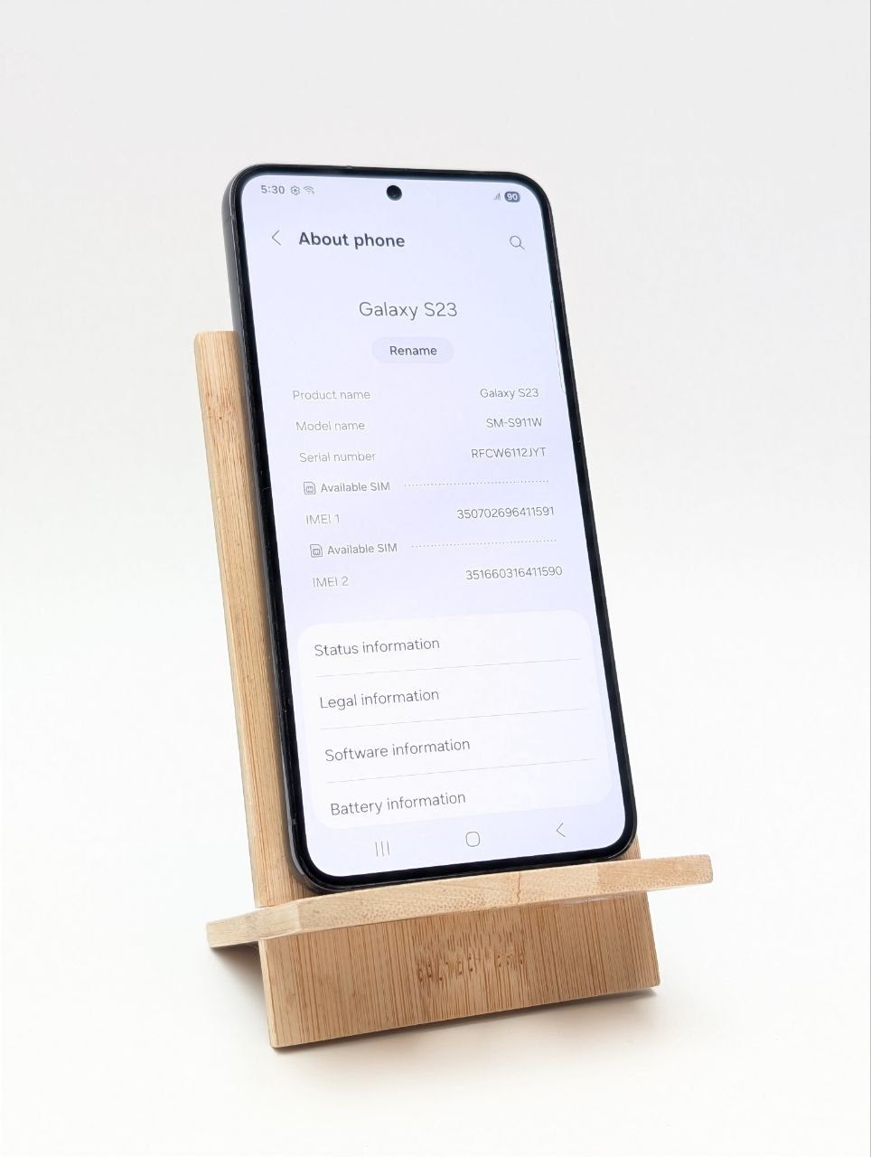 Samsung Galaxy S23 256GB czarny (Powystawowy)