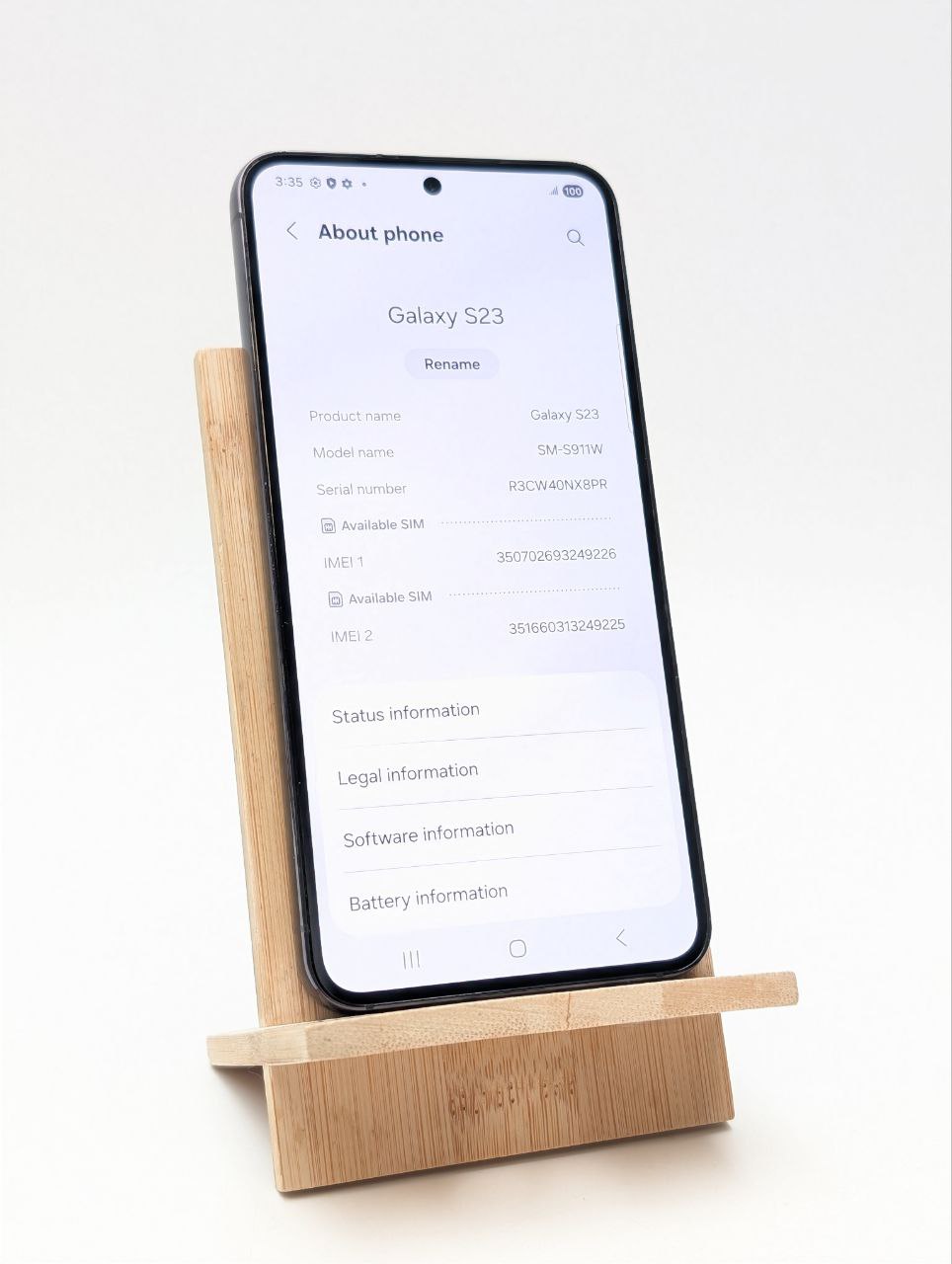 Samsung Galaxy S23 256GB czarny (Powystawowy)